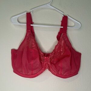 Elomi Pink 40 J Wired Bra
